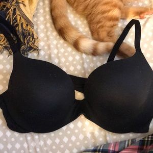 Black VS bra